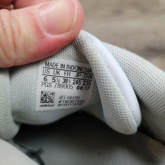 Adidas 3 Stripes Superstar Sneakers White Black Lace Up Low Top Casual Mens Sz 6 - Picture 10 of 11